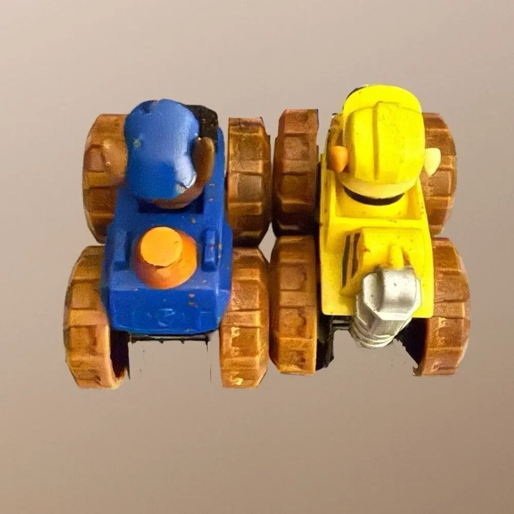 Paw Patrol Chase Rubble Muddy Monster Truck Rescue Racers Toy 3.5